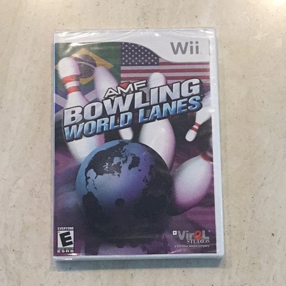 AMF Bowling World Lanes Nintendo Wii Game New Factory Sealed - Picture 10 of 10
